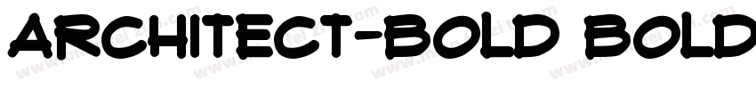Architect-Bold Bold字体转换